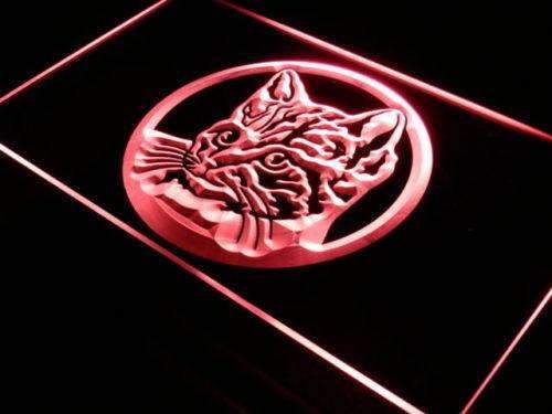 Cat Kitty LED Light Sign - LED Gift Works