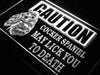 Caution Cocker Spaniel LED Light Sign - Way Up Gifts