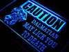 Caution Dalmatian LED Light Sign - Way Up Gifts