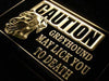 Caution Greyhound LED Light Sign - Way Up Gifts
