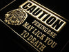 Caution Pekingese LED Light Sign - Way Up Gifts