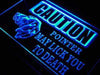 Caution Pointer Dog LED Light Sign - Way Up Gifts