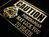 Caution Pomeranian Dog LED Light Sign - Way Up Gifts