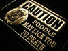 Caution Poodle LED Light Sign - Way Up Gifts