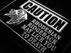 Caution Rhodesian Ridgeback LED Light Sign - Way Up Gifts