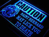 Caution Saint Bernard Dog LED Light Sign - Way Up Gifts