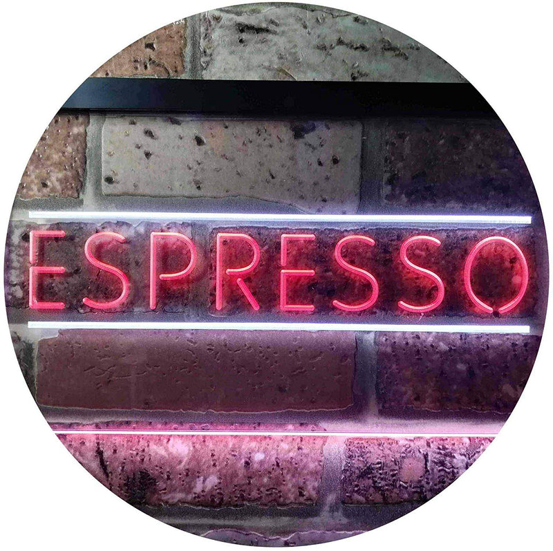 Coffee Shop Espresso LED Light Sign - LED Gift Works