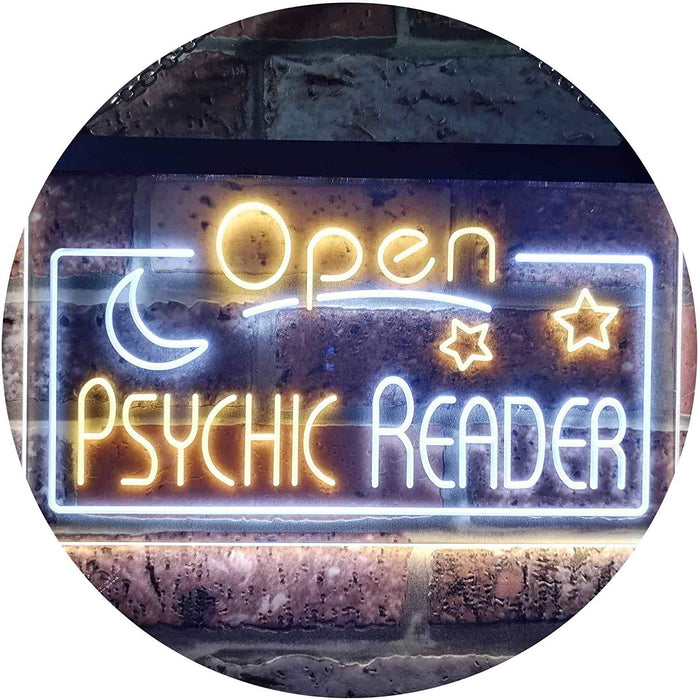 Open Fortune Teller Psychic Reader LED Light Sign - Way Up Gifts