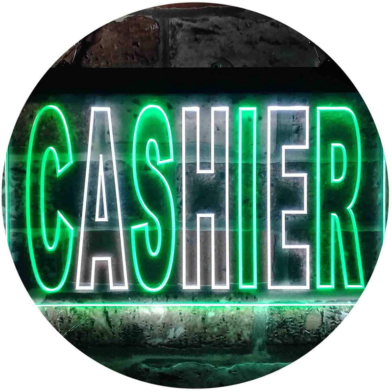 Cashier LED Light Sign - LED Gift Works