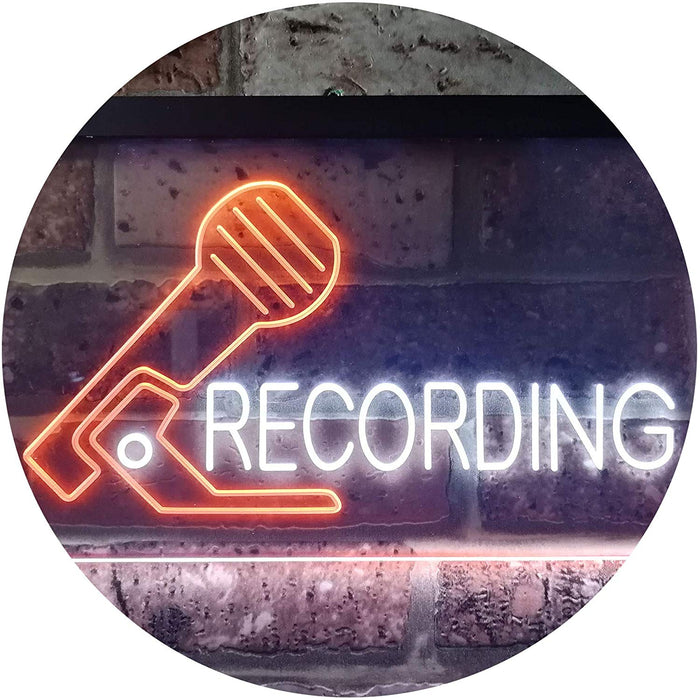 Microphone On Air Recording LED Light Sign - Way Up Gifts