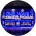 Personalized Poker Room LED Light Sign - Way Up Gifts