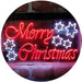 Merry Christmas Stars Decoration LED Light Sign - Way Up Gifts