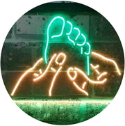 Foot Massage LED Light Sign - LED Gift Works