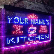 Personalized Home Kitchen Decor LED Light Sign - LED Gift Works