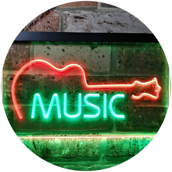 Guitar Instruments Music LED Light Sign - Way Up Gifts
