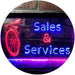 Bicycle Bike Sales Repairs Services LED Light Sign - Way Up Gifts