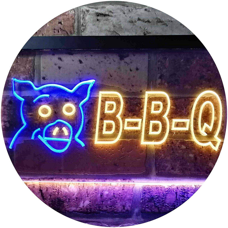 BBQ Pig LED Light Sign - LED Gift Works