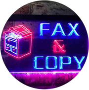 Fax Copy LED Light Sign - LED Gift Works