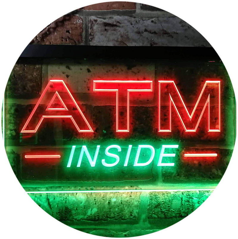 ATM Inside LED Light Sign - LED Gift Works