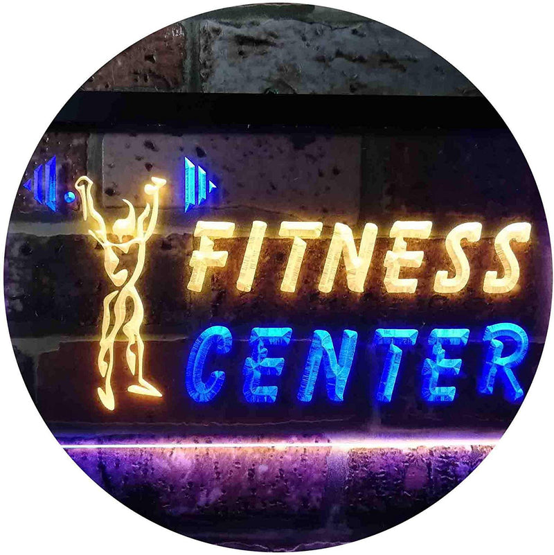 Gym Fitness Center LED Light Sign - LED Gift Works
