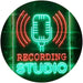 Microphone Recording Studio LED Light Sign - Way Up Gifts