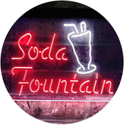Soda Fountain Drinks LED Light Sign - LED Gift Works