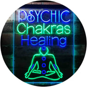 Psychic Chakras Healing LED Light Sign - LED Gift Works