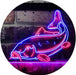 Cabin Fishing Bait Store Carp Fish LED Light Sign - Way Up Gifts