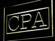Certified Public Accountant CPA LED Light Sign - LED Gift Works
