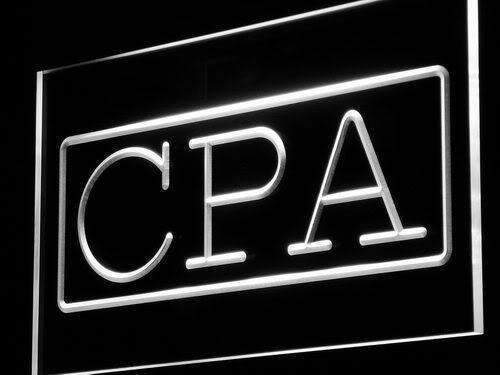 Certified Public Accountant CPA LED Light Sign - LED Gift Works