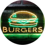 Hamburgers Burgers LED Light Sign - LED Gift Works