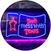 Don't Mess with Texas Flag Garage LED Light Sign - Way Up Gifts