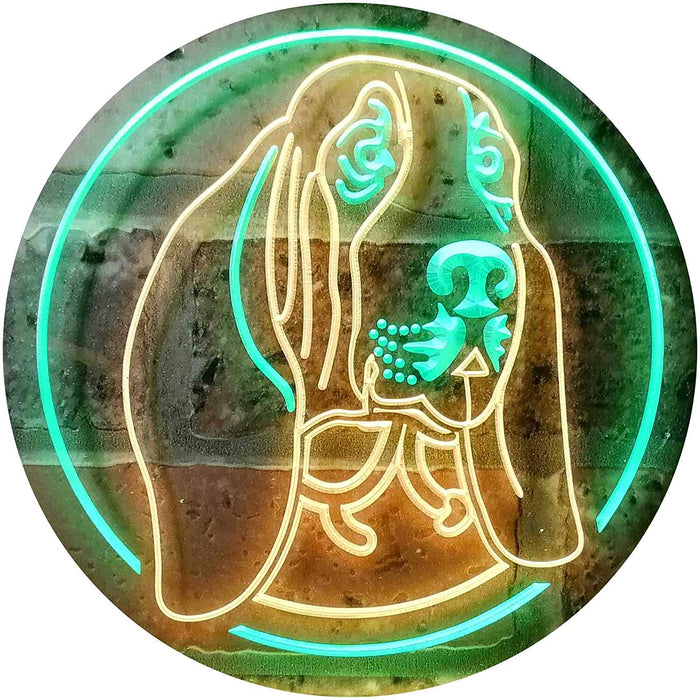 Basset Hound Dog LED Light Sign - Way Up Gifts