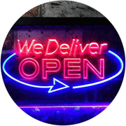 Open Delivery We Deliver LED Light Sign - LED Gift Works