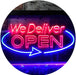 Open Delivery We Deliver LED Light Sign - Way Up Gifts