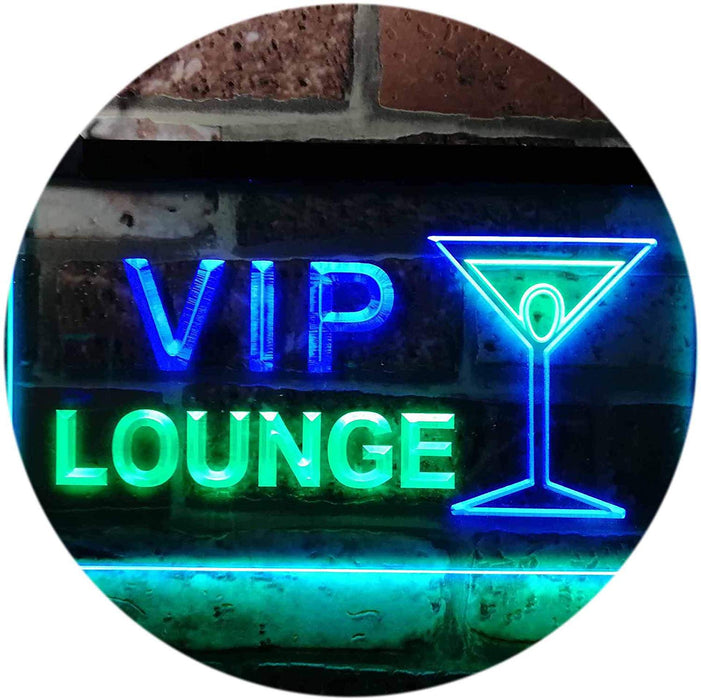 Cocktails VIP Lounge LED Light Sign - Way Up Gifts