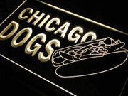 Chicago Hot Dogs LED Light Sign - LED Gift Works