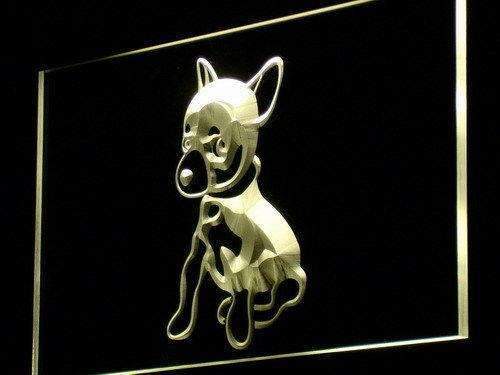 Chihuahua Puppy LED Light Sign - LED Gift Works