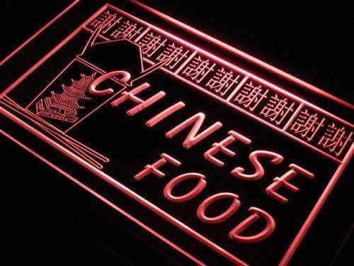 Chinese Food Restaurant LED Light Sign - LED Gift Works