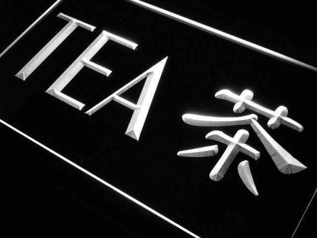 Chinese Tea LED Light Sign - LED Gift Works