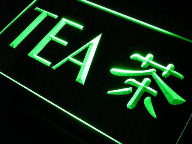 Chinese Tea LED Light Sign - LED Gift Works