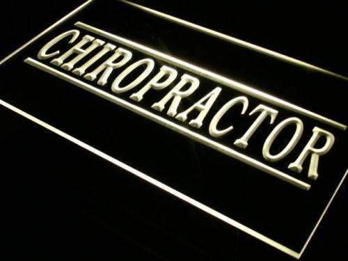 Chiropractor LED Light Sign - LED Gift Works