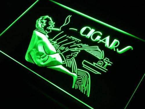 Cigar Lounge LED Light Sign - LED Gift Works