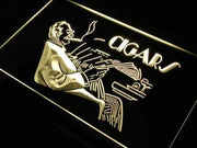 Cigar Lounge LED Light Sign - LED Gift Works