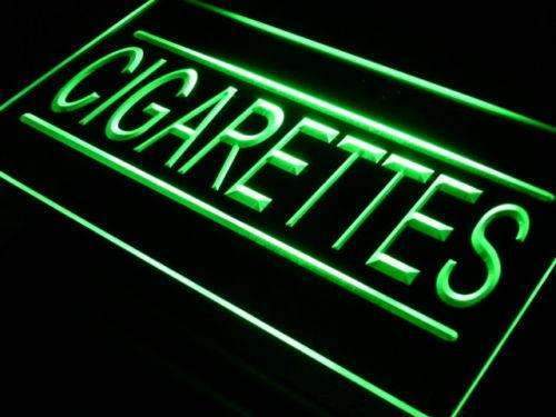 Cigarettes LED Light Sign - LED Gift Works