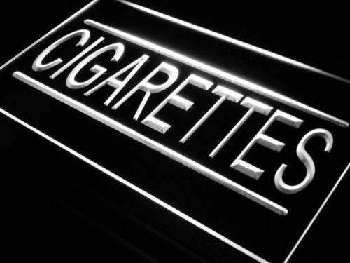 Cigarettes LED Light Sign - LED Gift Works