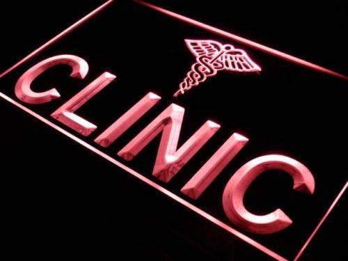 Clinic Hospital Display LED Light Sign - Way Up Gifts