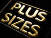 Clothing Plus Sizes LED Light Sign - Way Up Gifts