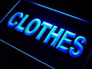 Clothing Shop Clothes LED Light Sign - LED Gift Works