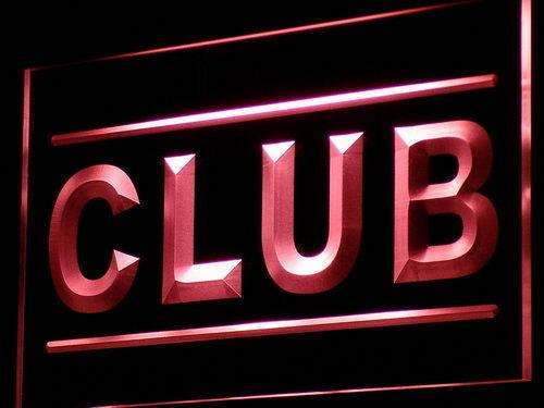 Club LED Light Sign - Way Up Gifts